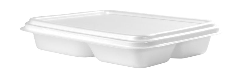 Base para Pote com Fundo Branco PT-110-3DC/ 100 Und 265x204x43mm para Pote de 1100 ml