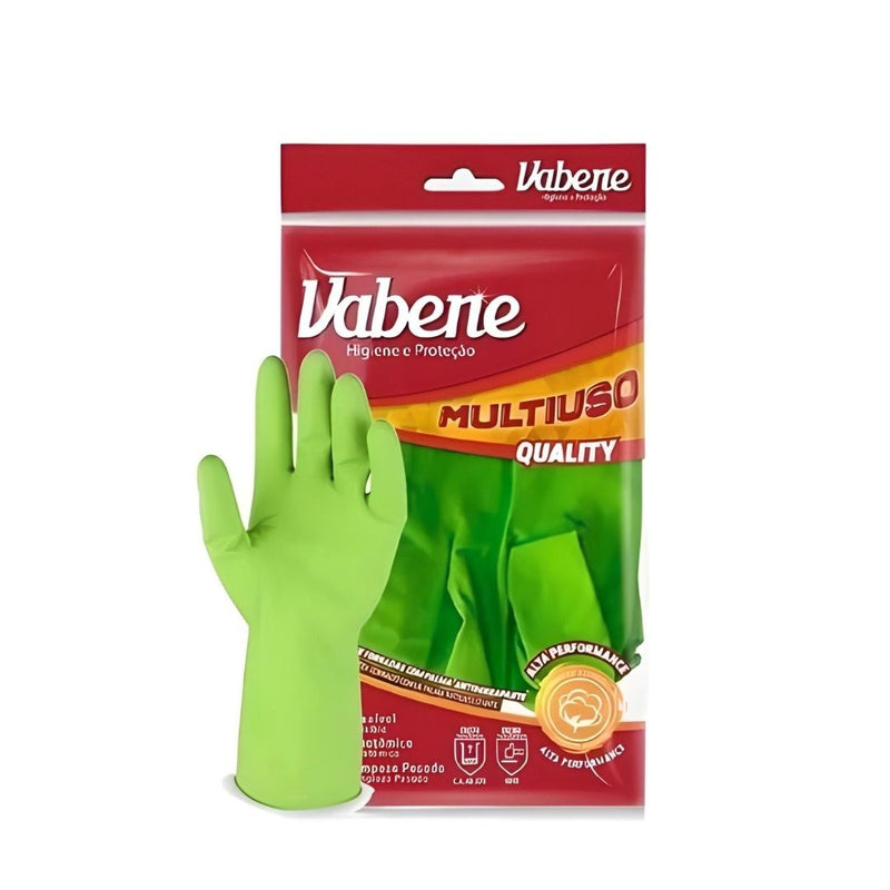 Luva Multiuso Verde pra limpeza (VABENE) 1 PAR