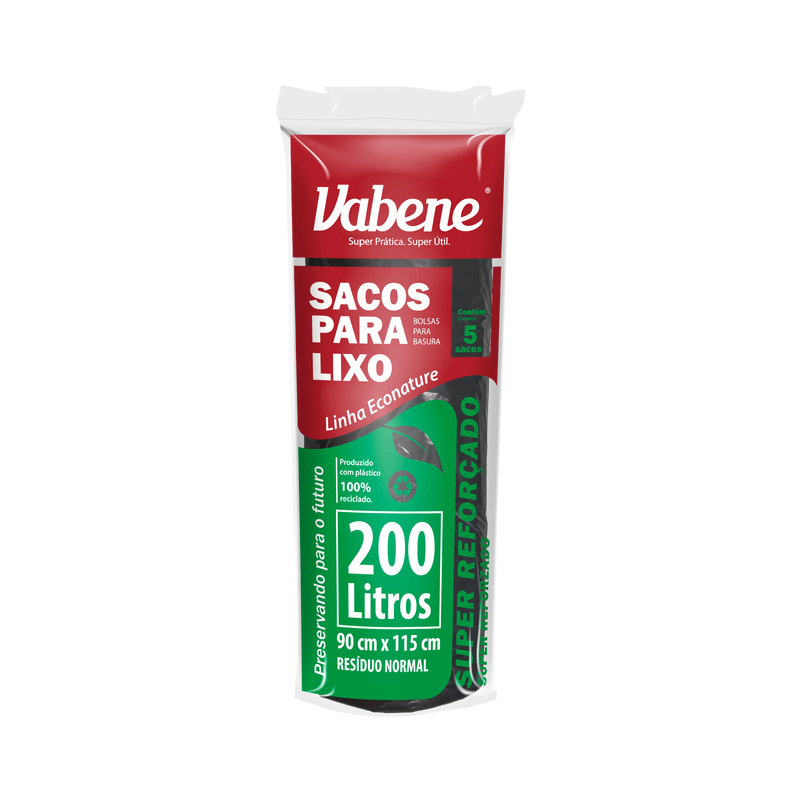 Sacos de Lixo Extra Forte Vabene