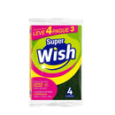 Esponja Multiuso WISH 60x1  // 20x4 (LEVE 4 PAGUE 3) (LIMPPANO)