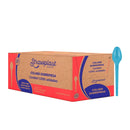 Colheres de Sobremesa plástica Azul CSA 622 - StrawPlast