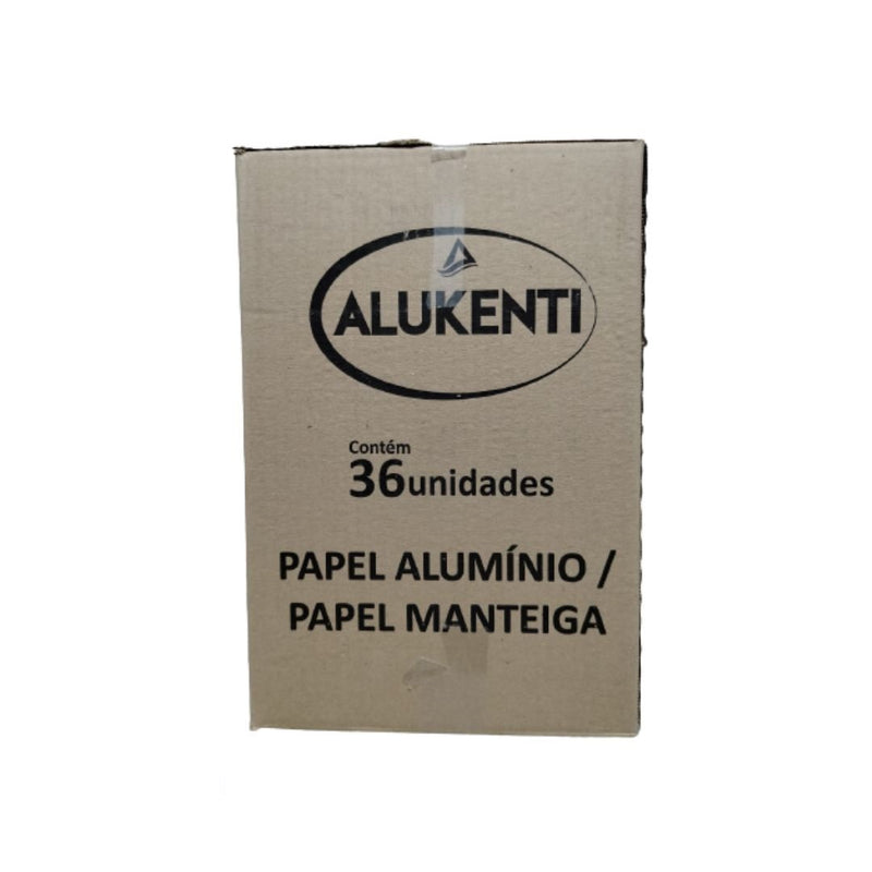 Papel Alumínio 45CM X 4 MTs ALUKENTI