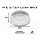 Embalagem Redonda P/ Bolos e tortas BP32 - C/100und