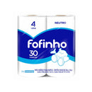 Papel Higiênico Fofinho F. Simples Neutro