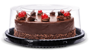 Bandejas PET (tortas e bolos) Brancas e Pretas PF32