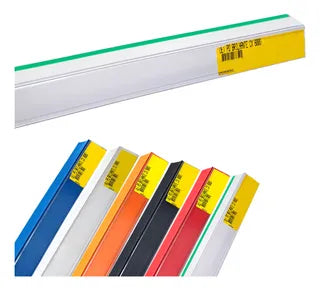 EXPOSITOR PORTA ETIQUETA PARA GONDOLA 3,6CM X 1M PVC