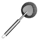 ESFREGAO DE ACO INOX C/ CABO 10X1 RELUZ