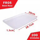Bandeja Rasa FR05 (N5) - FD c/ 200UND - 20x28,7x3cm - DB05
