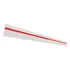 EXPOSITOR PORTA ETIQUETA PARA GONDOLA 3,6CM X 1M PVC