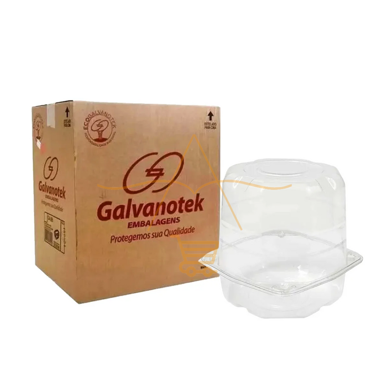 G33 Panetone 500gr Cristal Cx c/100 Und - Galvanotek