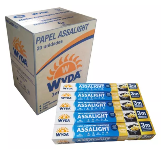 Papel Antiaderente Assalight - 30 cm x 3 metros - Wyda