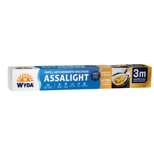 Papel Antiaderente Assalight - 30 cm x 3 metros - Wyda