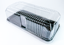 Embalagem Torta Retangular BP65 - Preto - CX C/ 50 UND