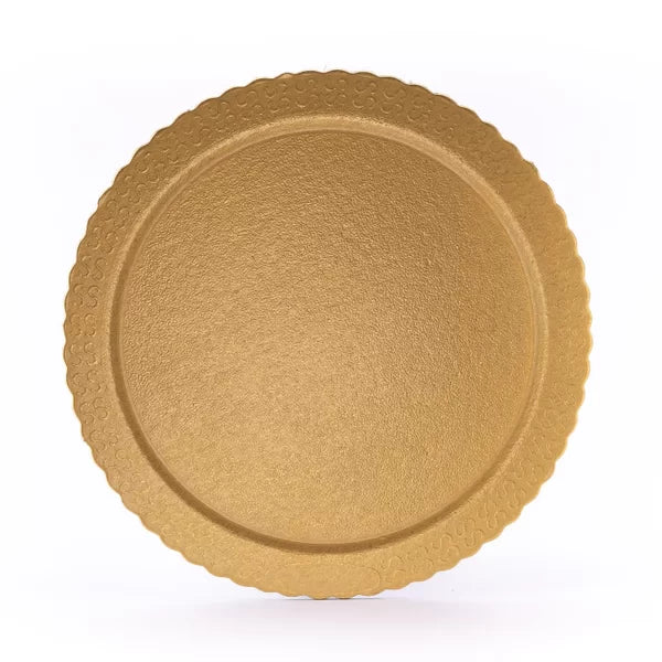 Cake Board Laminado OURO (CONFESTA) PCT c/10 UND