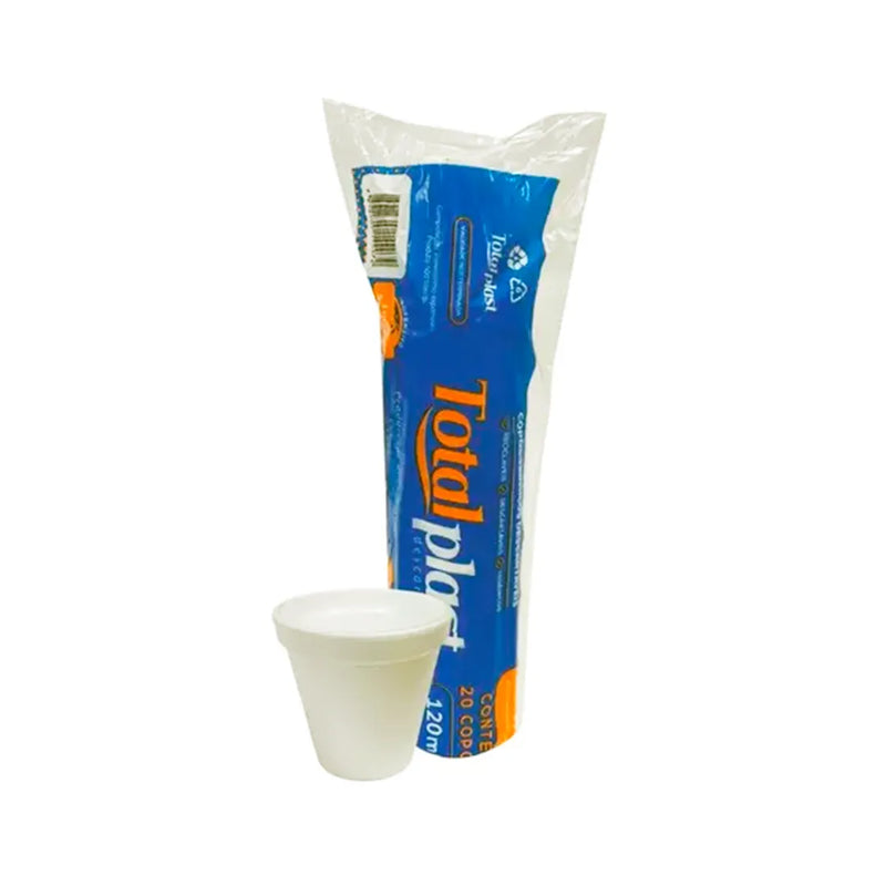 Copo Termico 120 mL C/20 Und - Total Plast