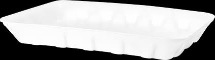 CF-067 BANDEJA BRANCA FUNDA C/ 100 UND 36,5X26X4,5CM - COPOBRAS