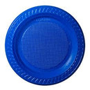 PRATO PR-15 FESTINHA 15CM AZUL PCT C/ 10 UND- COPOSUL- FD C/ 10 UND
