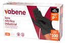 LUVA NITRILICA PRETA P  C/ 100 UND- VABENE