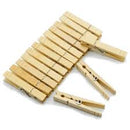 PRENDEDOR DE ROUPA MADEIRA C/12 UND (FARDO C/ 50 PCT) - HOLZ