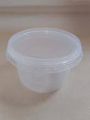 KIT POTE E TAMPA 250ML C/ 25 UND - COPOZAN - CX C/ 20 UND