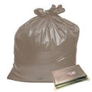 SACO DE LIXO CANELA 100 LTS PCT C/ 5KG - 75X105X0,12