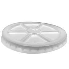 TAMPA TRANS. COPO TERM. 300ML C/FURO PCT C/100 UND- TOTAL PLAST